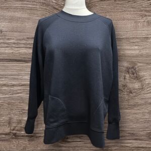 Abercrombie & Fitch Your Personal Best NeoKnit Black Sweatshirt Womens Medium